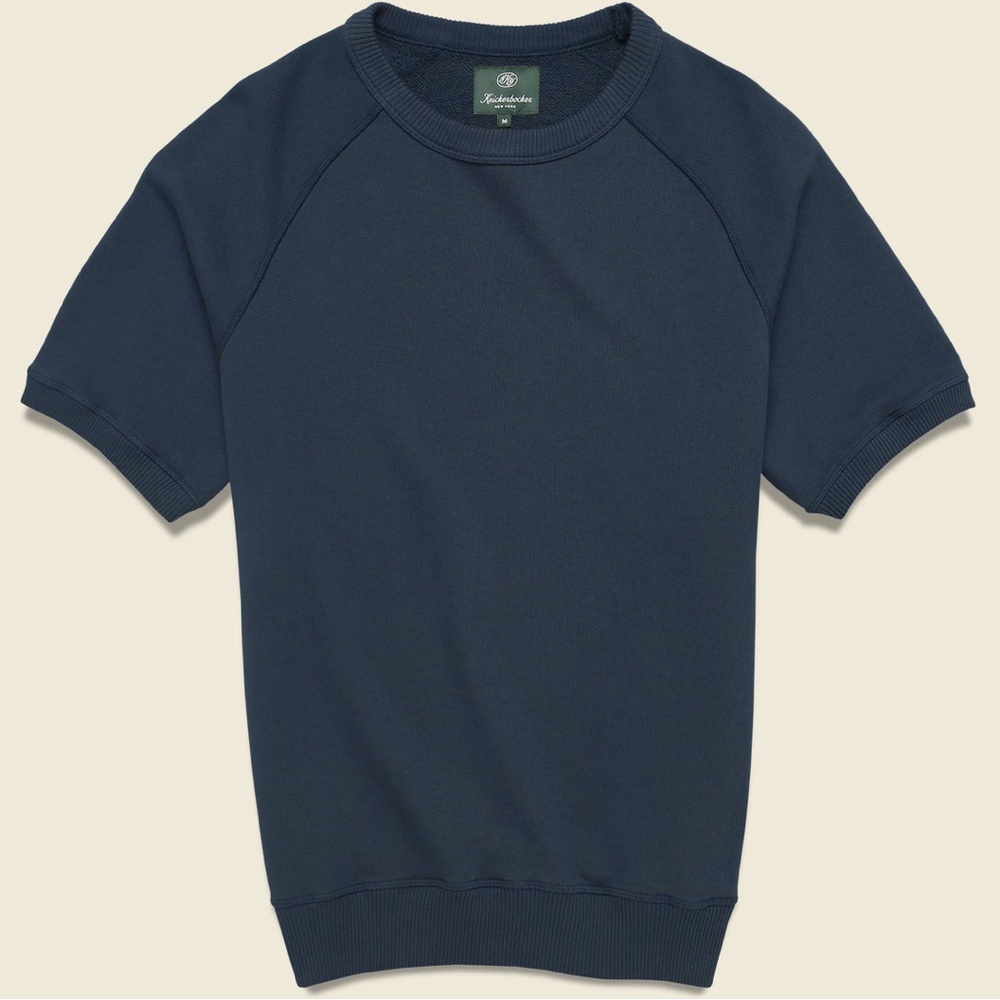 NWT Knickerbocker Raglan Runner Crew Sweatshirt - Blue